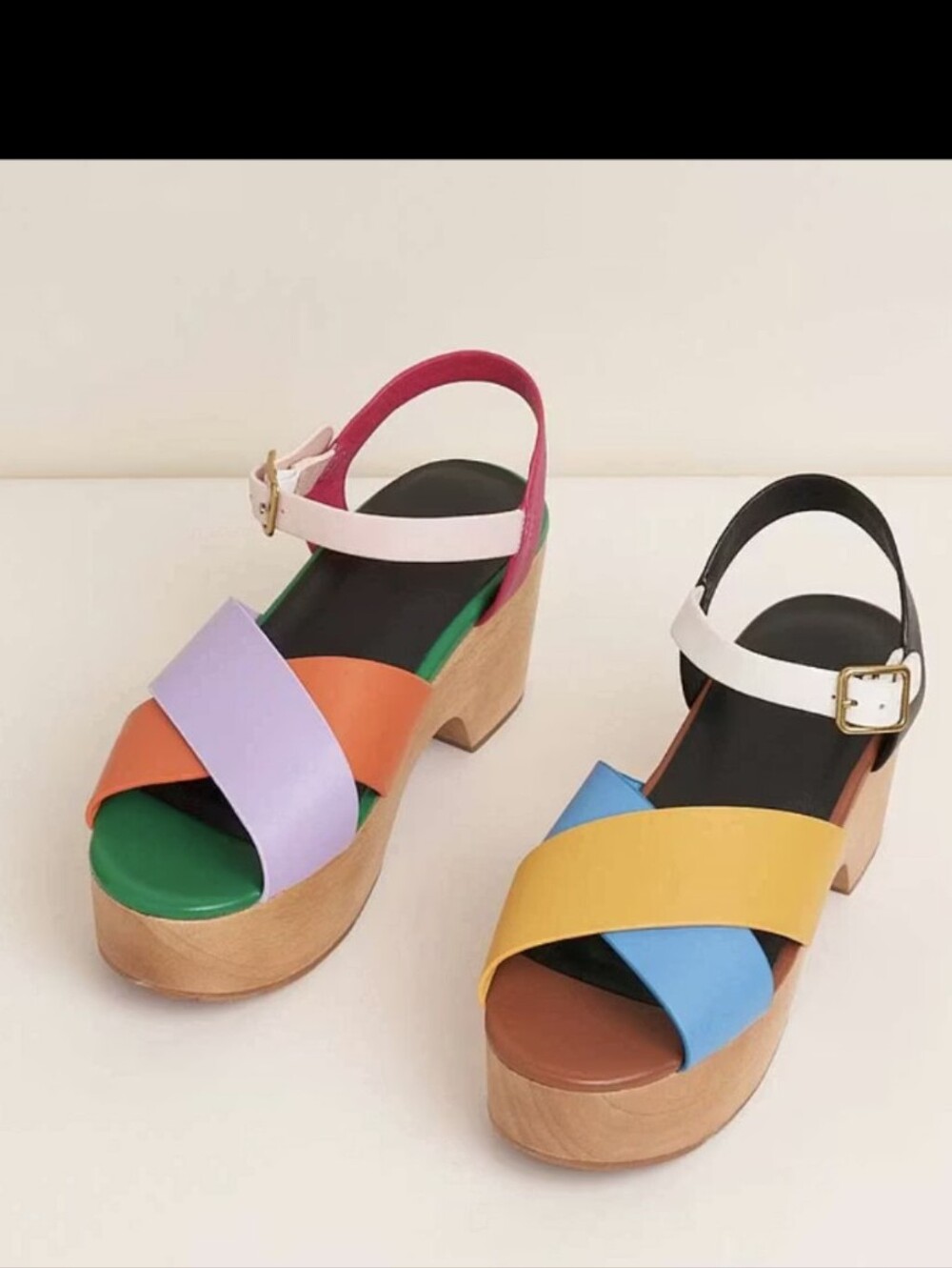 Charlotte Stone Dermot Platform Sandals - Confetti - Picture 2 of 11